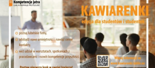 Kawiarenki wracają do Lublina. Studenci ruszą na warsztaty z social mediów, Linuxa i rekrutacji